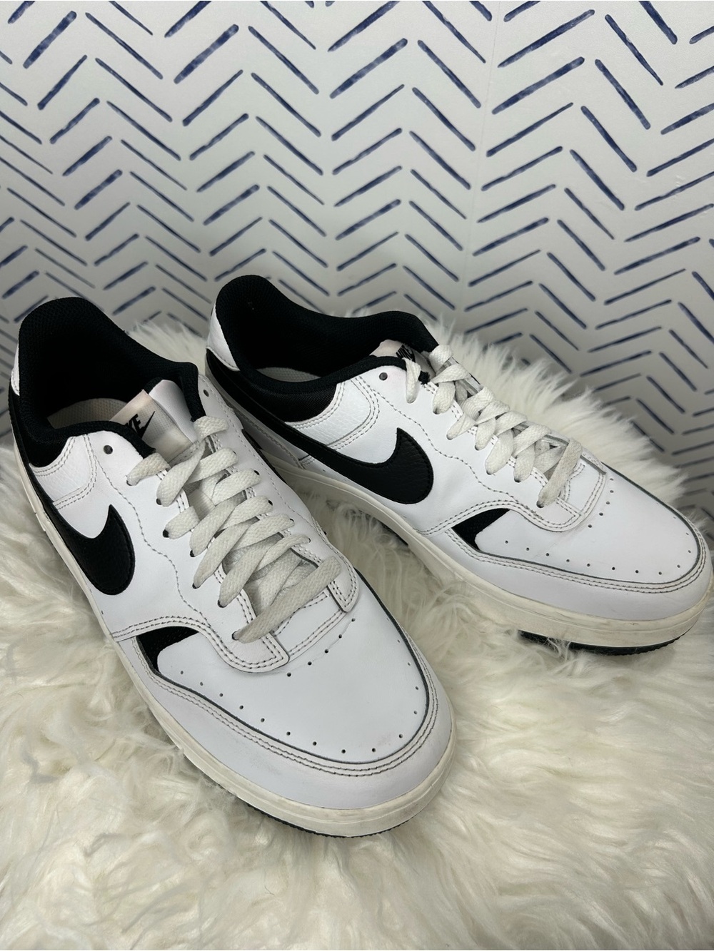 Nike Air Force one gamma force black and white size 9 - Picture 3 of 5